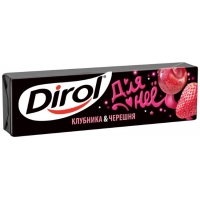 Дирол жевательная резинка 13,6гх30*(24бл) Клубника Черешня