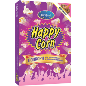 ПопКорн для СВЧ 'Happy Corn ' карамельны...