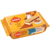 Вафли Яшкино 200г*24 С вар. сгущенкой